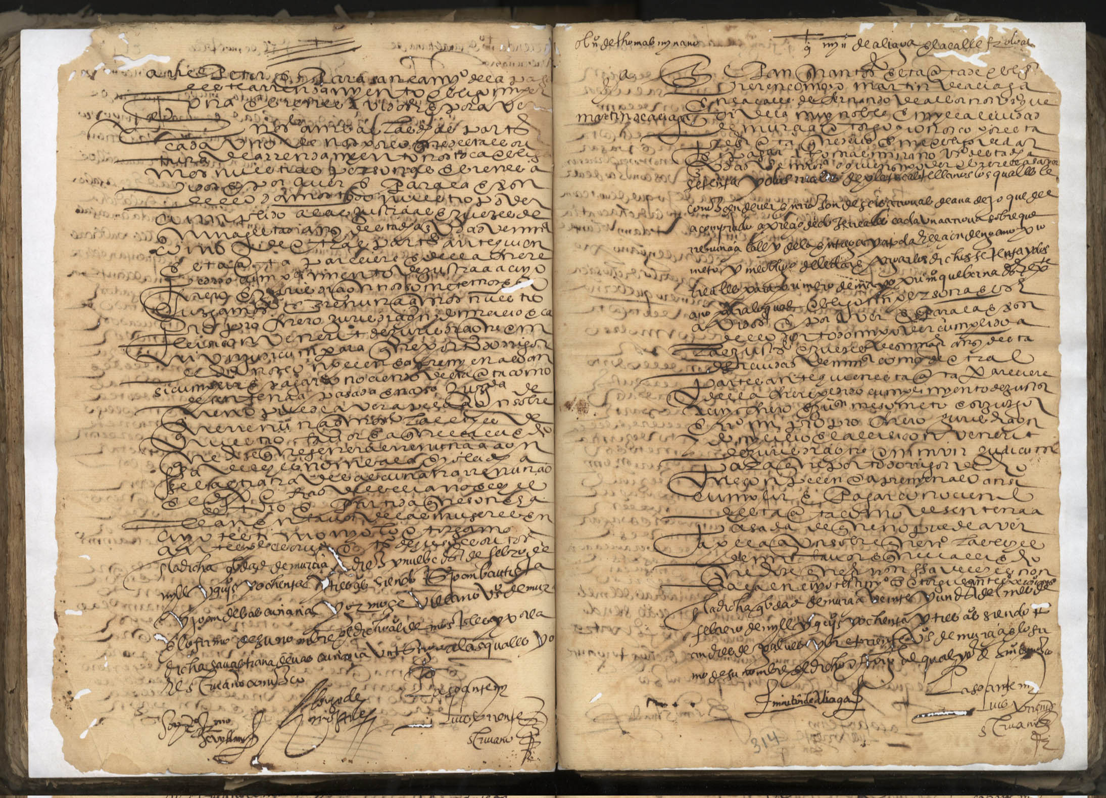 Registro de Luis Lázaro Torrente, Murcia. Años 1549-1584.